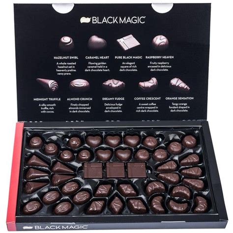 Black magic chocolates